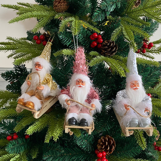 Vinyl Santa Claus Doll Decorations Pendant