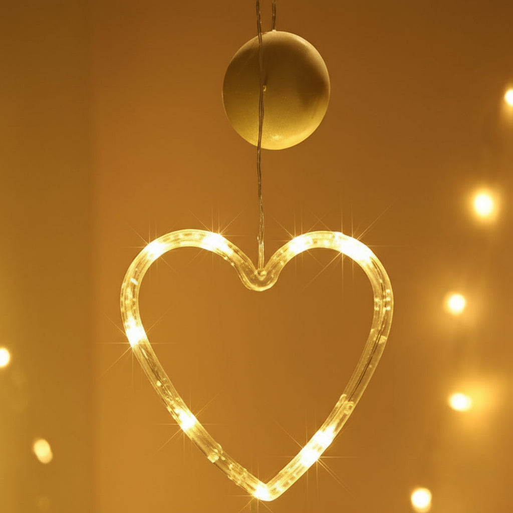 Star String Lights LED Christmas Curtain Lights Indoor Bedroom Home Party Decoration Snowman Christmas Tree Holiday Lights